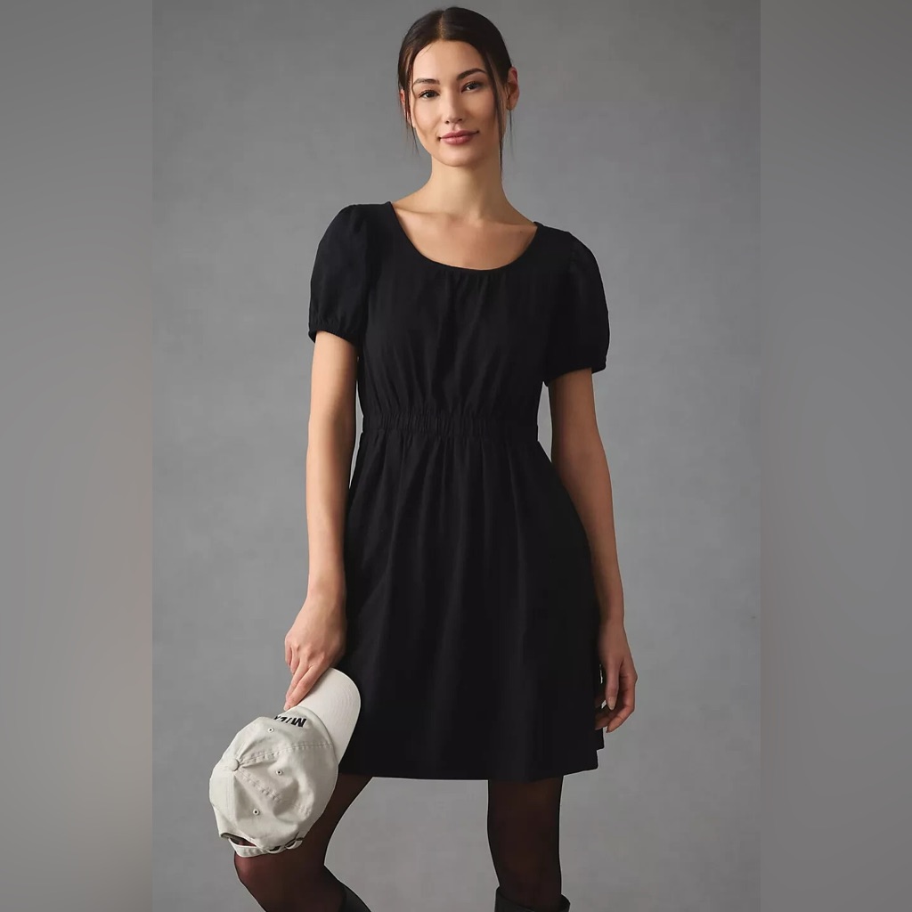 Anthropologie Daily Practice Cap Sleeve Dress